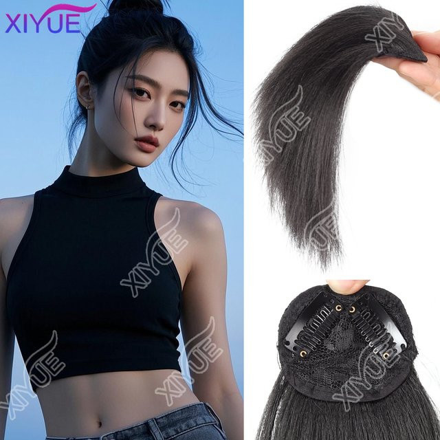 XIYUE Haarverlängerung Clip In Haar Pads, Synthetisch, Unsichtbar - Bild 1