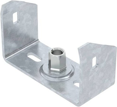 OBO Bettermann Deckenbefestigung 6358752 in Silber, 20 Stück, B: 100 mm, L: 94 mm - Bild 1