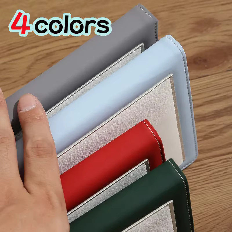 Quadratisches Notizbuch und Tagebuch mit Hardcover und Gitterpapier in Grau, B: 150 mm - Bild 3