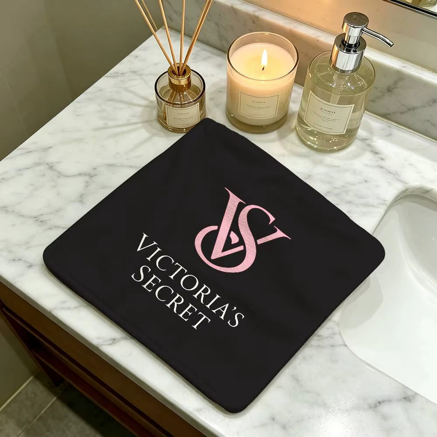 Victoria's Secret Handtuch aus Baumwolle und Mikrofaser in Schwarz - Bild 3