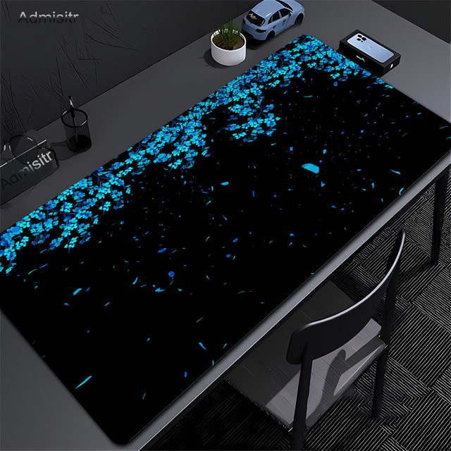 Admisitr Sakura Mousepad mit Japan Cherry Blossom Design XXL Gaming Deskmat für Laptop und Tastatur - Bild 1