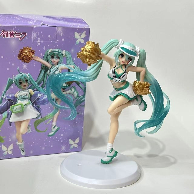 Bandai Hatsune Miku Cheerleading Actionfigur, Mädchen-Figur, Einzelfigur - Bild 1