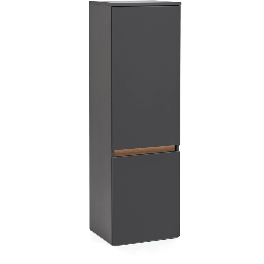Held Möbel Midischrank Trient in matt Grau-Wotaneiche, Breite: 40 cm, Höhe: 130 cm, Tiefe: 35 cm - Bild 2