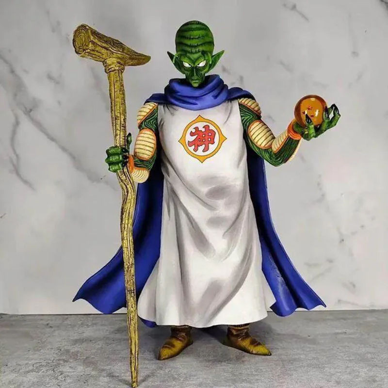 Bandai Dragon Ball Gk Old Piccolo Earth God Actionfigur aus Kunststoff, mehrfarbige Sammlerstatue zur Dekoration - Bild 1