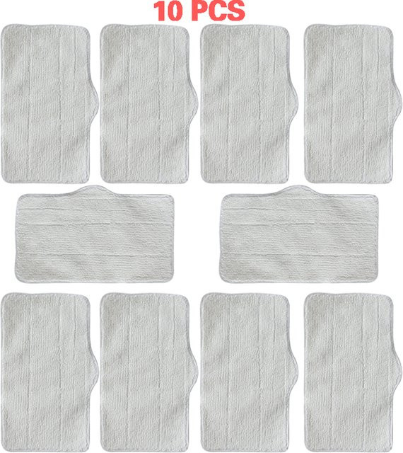 OSSIEAO Ersatz-Mopppads für Xiaomi Deerma ZQ600 und ZQ610 Dampfsauger, Weiß - Bild 1
