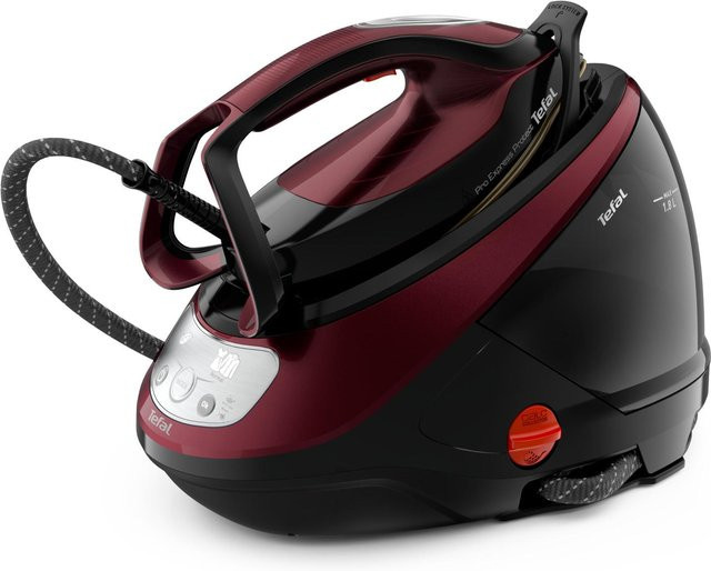Tefal Pro Express Protect GV9230 Dampfbügelstation in Rot mit Anti-Calc-Funktion - Bild 1