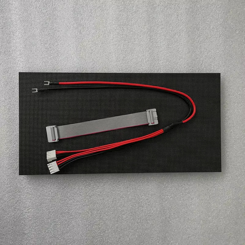 P2 Hochauflösendes LED-Modul für den Innenbereich, Matrix-Vollfarbpanel in Schwarz, 160 x 80 Pixel, B/H: 320 x 160 mm, 3840 Hz, programmierbarer SMD-Bildschirm - Bild 3