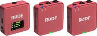 RØDE Wireless GO (Gen 3) Funkmikrofon in Pink und Rot mit USB-C Anschluss - Bild 1