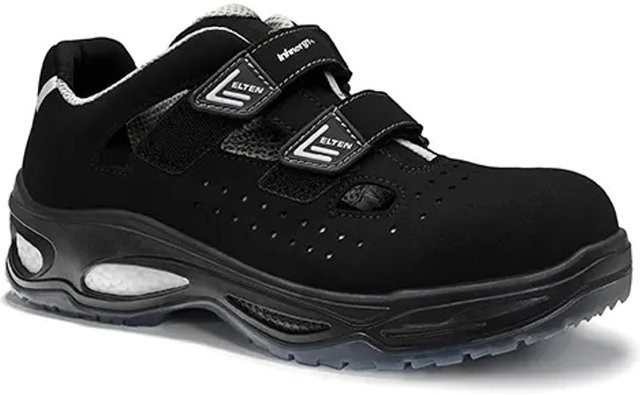 Elten Sicherheitssandale Ethan Easy ESD S1 in Schwarz, Größe 48 - Bild 1