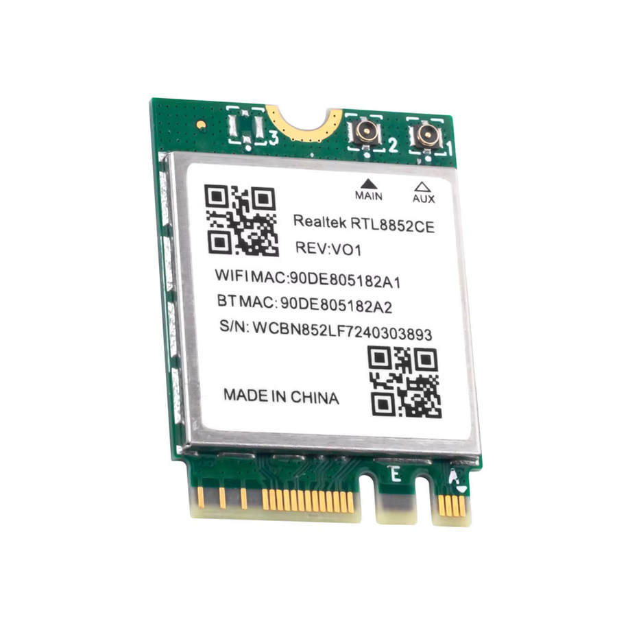 Fenvi WiFi 6E M.2 Netzwerkkarte mit Bluetooth 5.3, RTL8852CE Tri-Band WLAN Adapter für PC, 5400Mbps, 2,4G/5G/6GHz, kompatibel mit Windows 10/11 - Bild 7