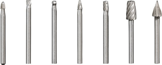 Parkside Fräser-Set aus Stahl in Silber - Bild 1