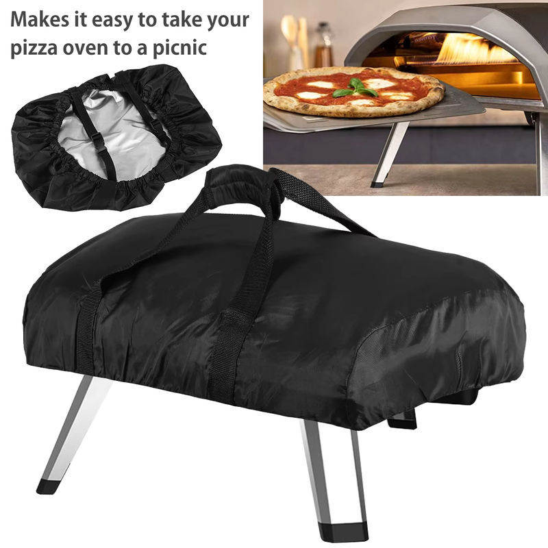 Wasserdichte Pizzaofen Abdeckung aus Oxford-Gewebe von Willstar in Schwarz, Breite: 110 cm, Tiefe: 40,64 cm - Bild 2