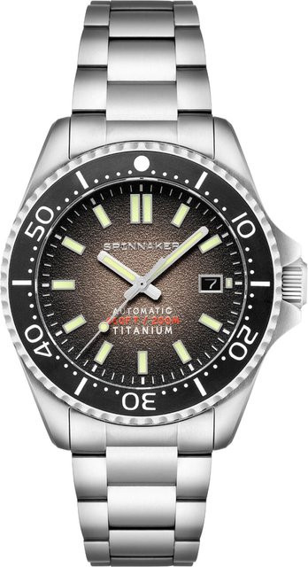 Spinnaker Herrenuhr Automatik, Titanium, 43 mm, 20 ATM - Bild 1