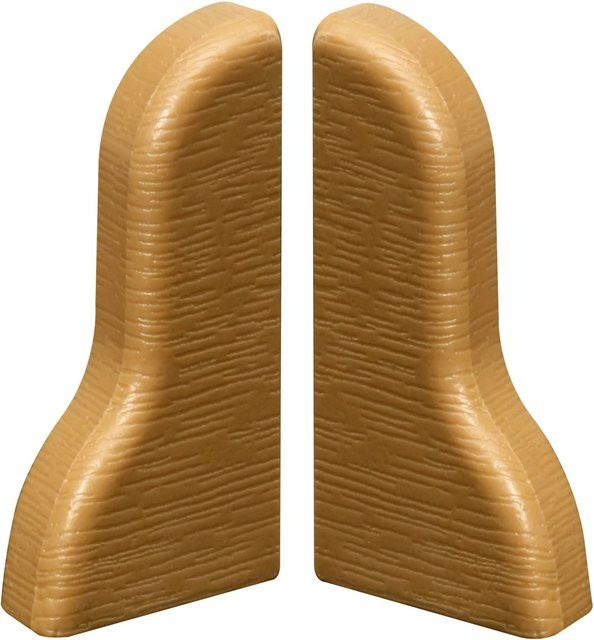 Döllken Profiles System 8 Endkappen Buche, 2 Stück, Braun - Bild 1