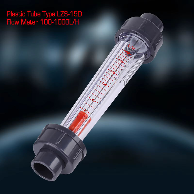 Qiilu Durchflussmesser aus Kunststoff Typ 100-1000l/h transparent - Bild 2