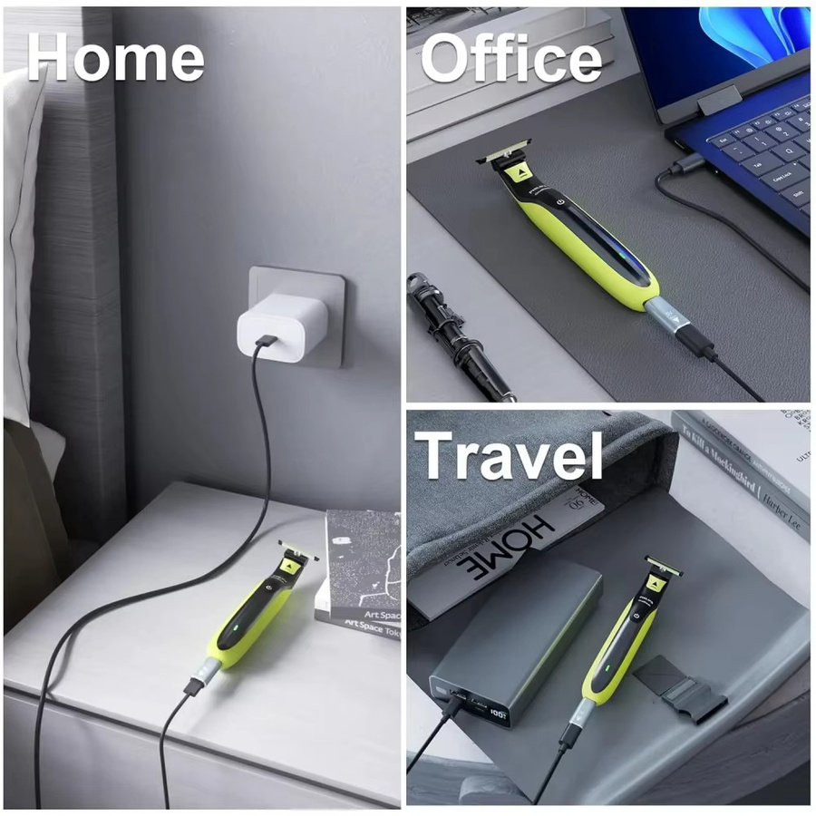 Philips USB-C Ladeadapter für Rasierer und Bartschneider in Schwarz, kompatibel mit BT3238/15, QP2724, BT3230, MG7910, QP1424/70 und S3243/91 - Bild 4