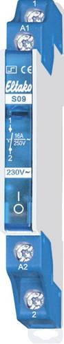 Eltako Stromstoßschalter S09-12V für Hutschiene, 1 Schließer, 16A, 230V, Blau - Bild 1
