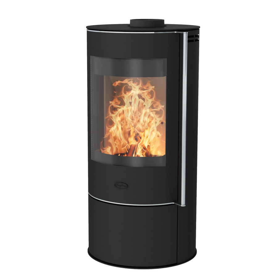 Fireplace Rondale Kaminofen aus Stahl in Schwarz mit 5 kW Leistung - Bild 2