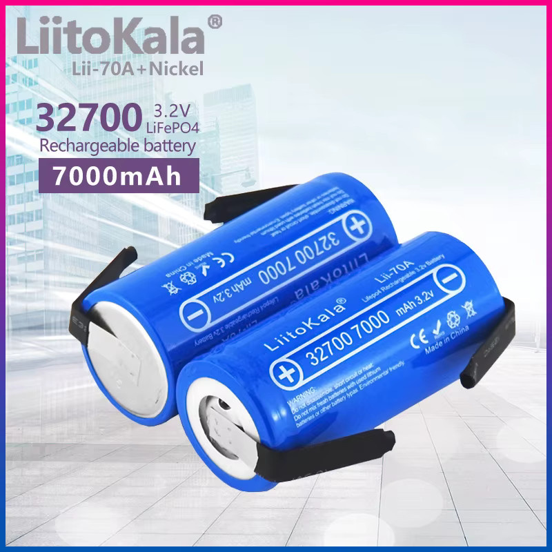 LiitoKala Lii-70A LiFePO4 Akku 32700 mit 7000 mAh und 35 A Dauerentladung in Blau - Bild 2