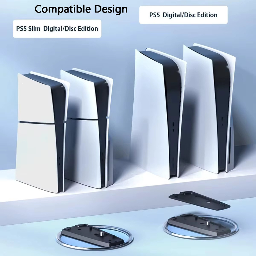 Sony Vertikale Halterung für PS5 Slim und PS5 Pro in Schwarz - Bild 3