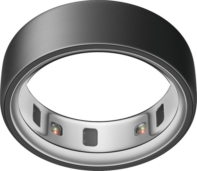 Oura Ring 4 Smart Ring mit Schlaf-Tracking in Grau, Größe 12 - Bild 1
