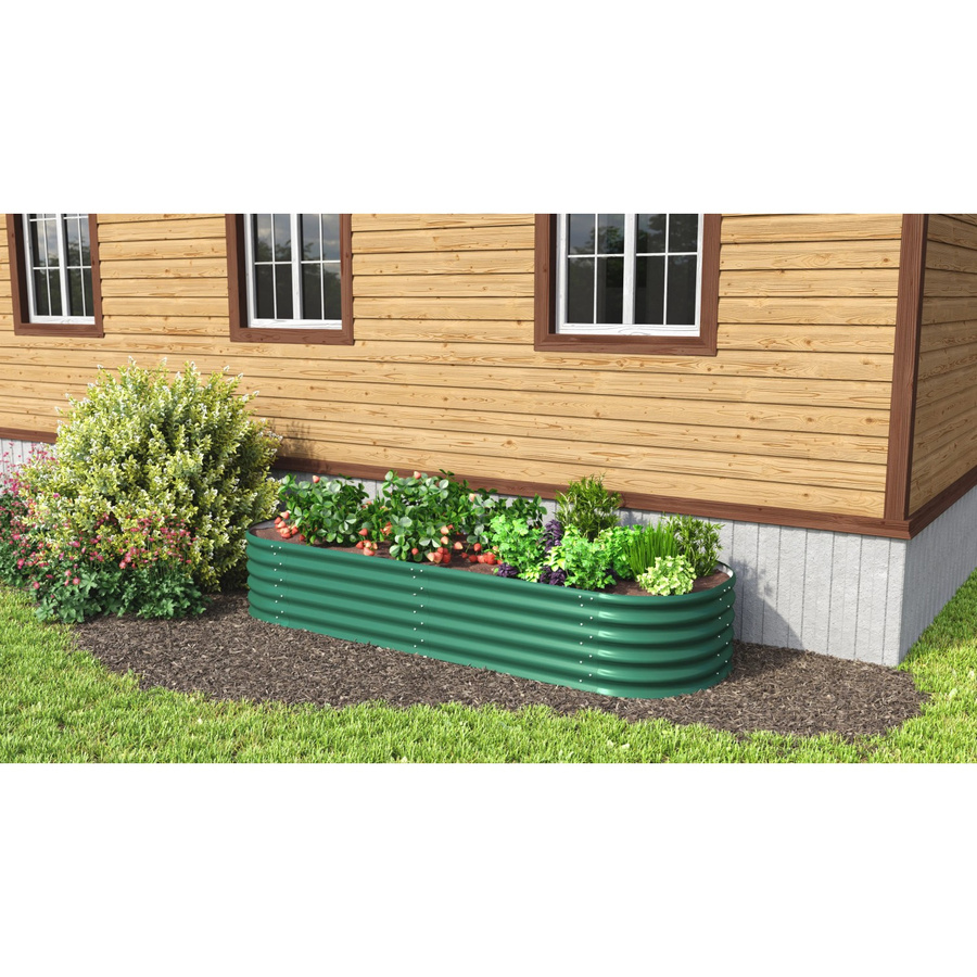 Vitavia Hochbeeterweiterung Stretched für Hochbeet 401 in Seegras Grün, B/T: 80 x 40 cm - Bild 2