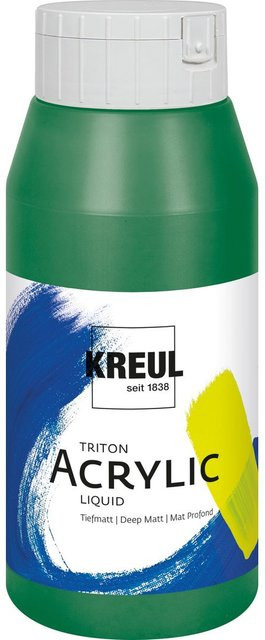 KREUL Triton Acryl-Flüssigfarbe Laubgrün für Profis - Bild 1