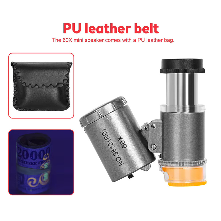 Gaqqee Lupe, 3 LED-Leuchten, Silber - Bild 4
