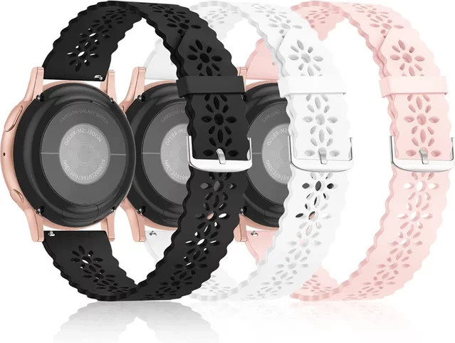 NEY Uhrenarmband Silikon, Schwarz, Damen - Bild 1