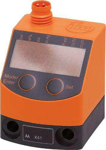 Ifm Electronic Drucksensor PQ3809 mit Messbereich -100 kPa bis 100 kPa, M8 Anschluss, 1 Öffner, 1 Schließer und Analogausgang - Bild 1