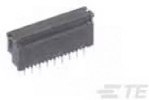 TE Connectivity FFC/FPC-Anschluss 14-polig in Schwarz mit 2,54 mm Rastermaß 487925-2 - Bild 1