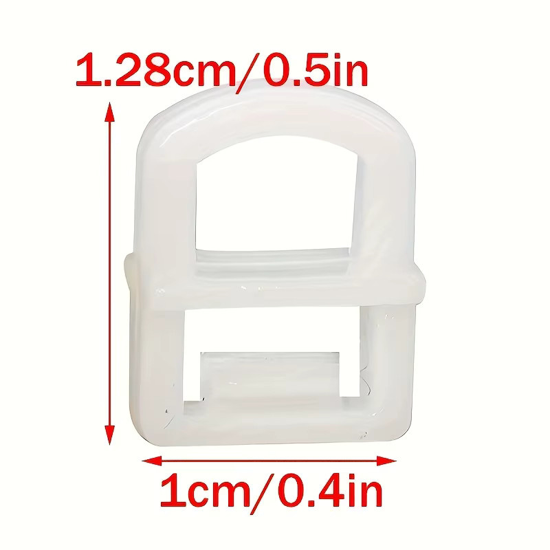 Wohnmobil-Vorhang-Befestigungsset aus Kunststoff in Weiß mit Aufhängehaken, Schienenrolle und Vorhangclip für Wohnwagen-Fensterzubehör - Bild 5