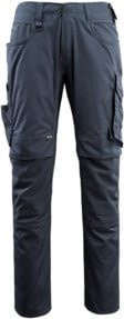Mascot Lemberg Arbeitshose mit Kniepolstertaschen und Cordura, schwarzblau, Größe 90C48 - Bild 1