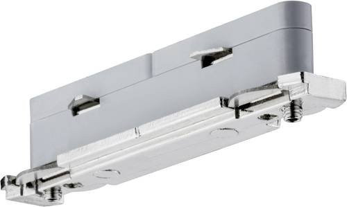 Paulmann URail System Light&Easy Längsverbinder für 1phasiges Hochvolt-Schienensystem in Silber - Bild 1