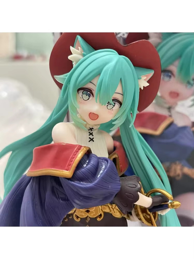 Bandai Hatsune Miku Märchenwunderland Der gestiefelte Kater, Actionfigur, Kunststoff - Bild 6