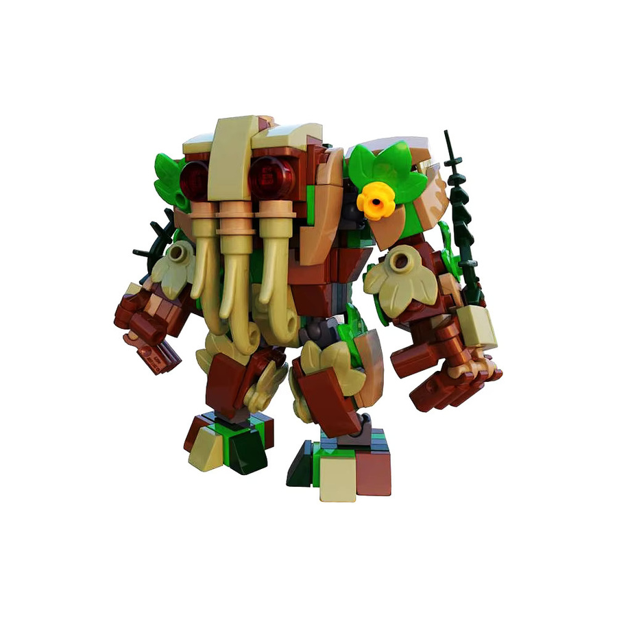 Malveled Man-Thing Ted Bausteine, Modell Ziegel Set, Fantasy - Bild 2