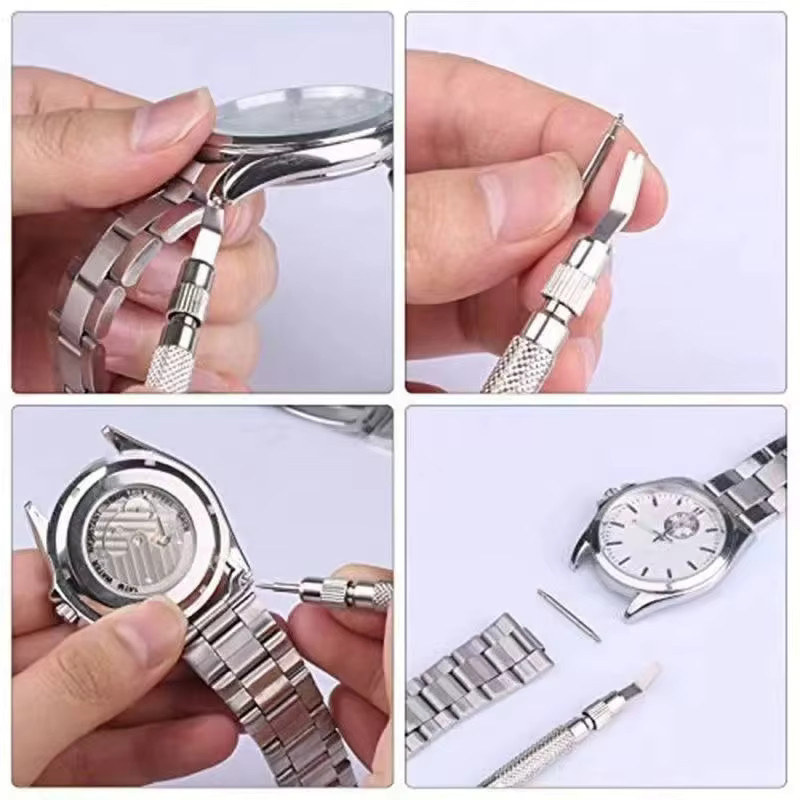 37 Sätze Ersatznadeln für Uhrenarmbänder, Edelstahl, Unisex - Bild 2