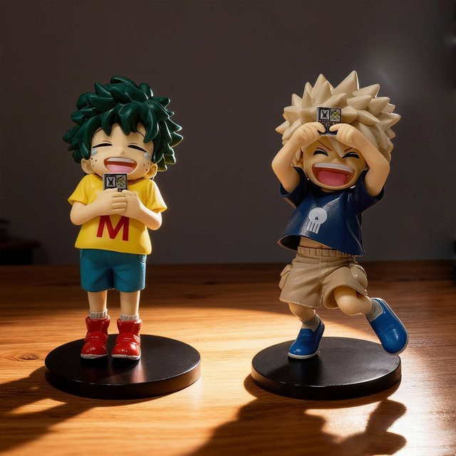 Bandai My Hero Academia Kindheit Izuku Midoriya / Kindheit Katsuki Bakugo Figur, Modell, Einzelfigur - Bild 1