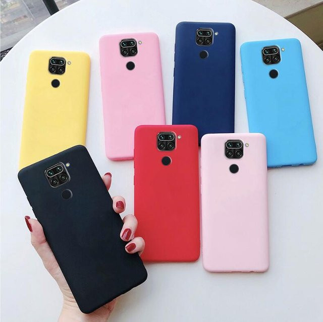 Ultradünne Silikonhülle für Xiaomi Redmi Note 9, Redmi Note 9s und Redmi Note 9 Pro Max in Pink - Bild 1