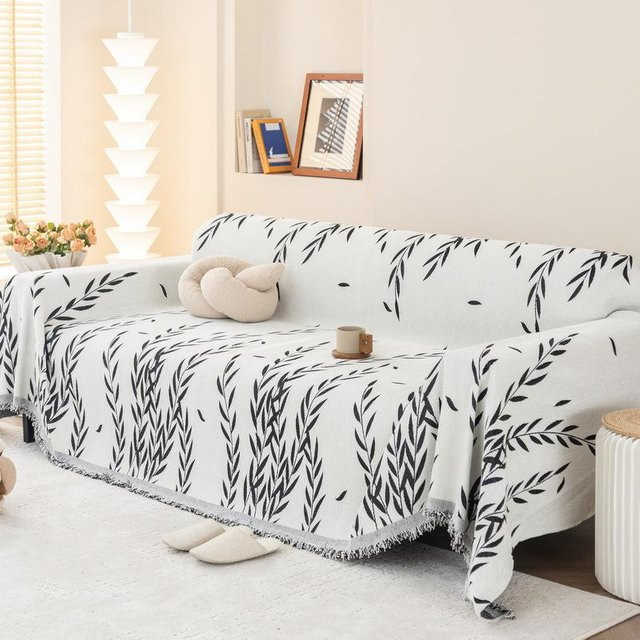 Super Six Chenille Sofabezug für alle Jahreszeiten, B/B: 180 x 130 cm - Bild 1