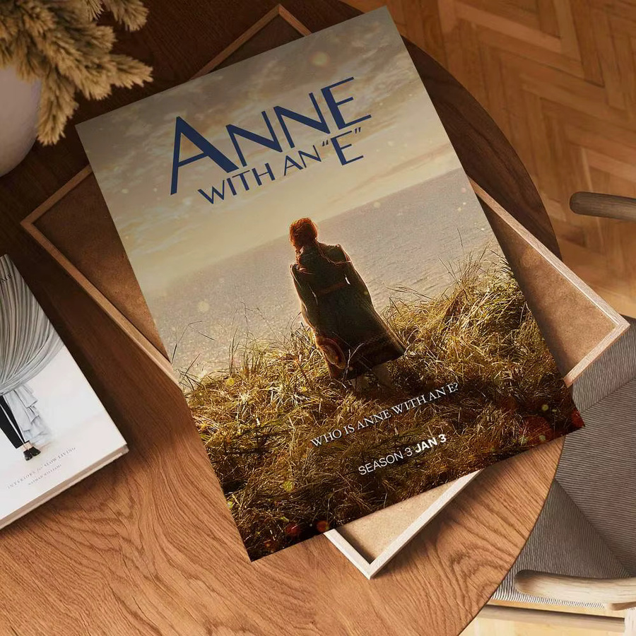 Selbstklebendes Wandkunst-Poster Anne With An E TV-Serie auf Leinwand, Mehrfarbig, Rechteckig - Bild 5