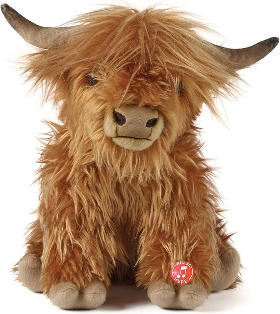 Living Nature Highland Kuh braun, Plüsch, 20cm, ohne Sound - Bild 1