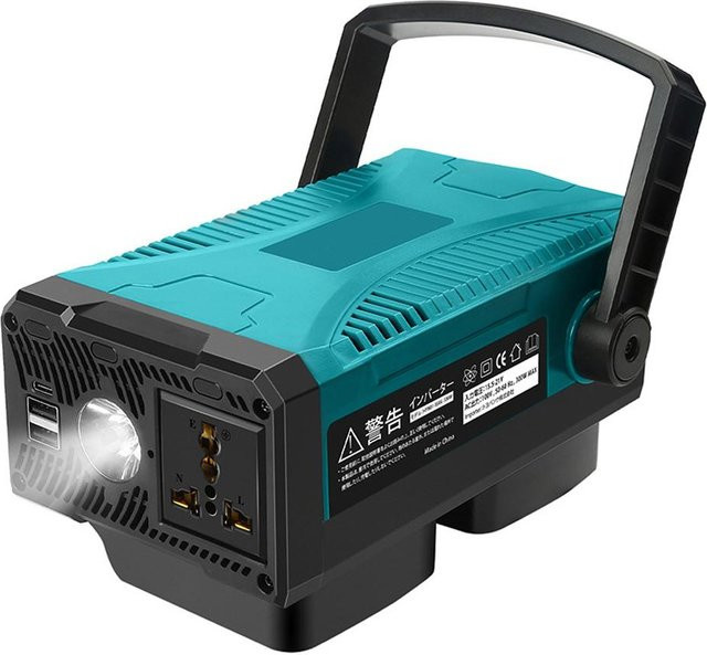 TOMTOP JMS Batterie-Wechselrichter für tragbare Elektrowerkzeuge im Außenbereich, 150W, bunt - Bild 1