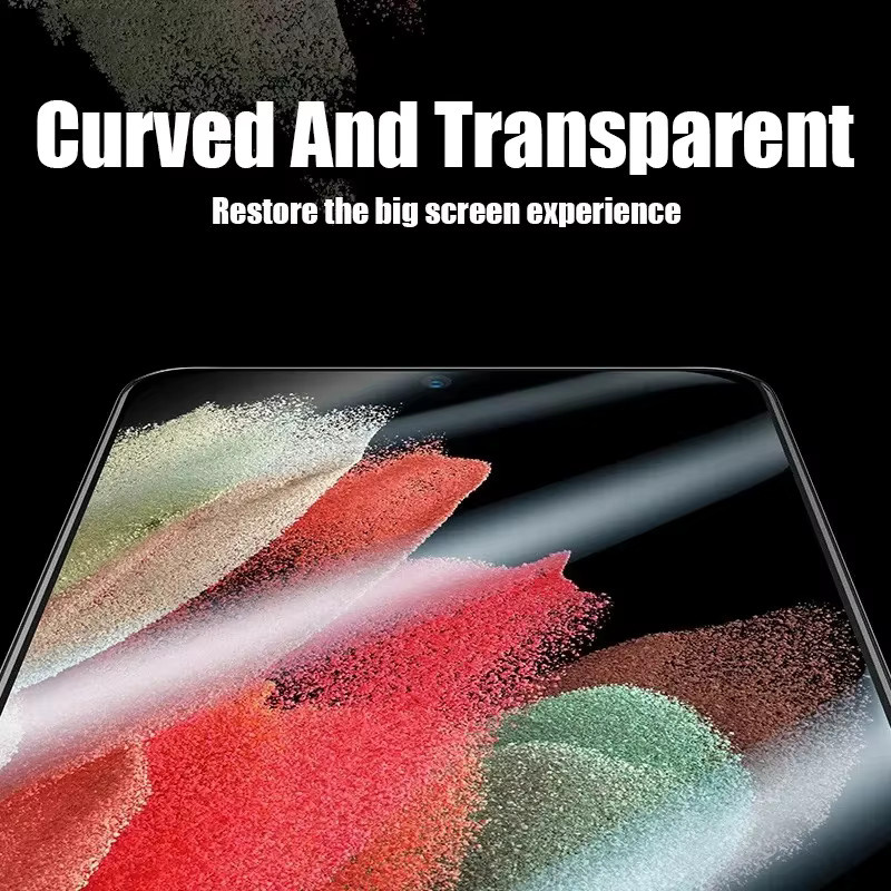 3er-Pack Hydrogel Display Schutzfolie für Samsung Galaxy S23 S22 Plus S21 S21 FE A22 A32 A72 A52 5G A33 A53 A31 A41 A23 A34 A54 transparent - Bild 2