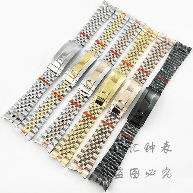 LIYAN Armband, 20 mm, 904L-Edelstahl, Silber, Unisex - Bild 1
