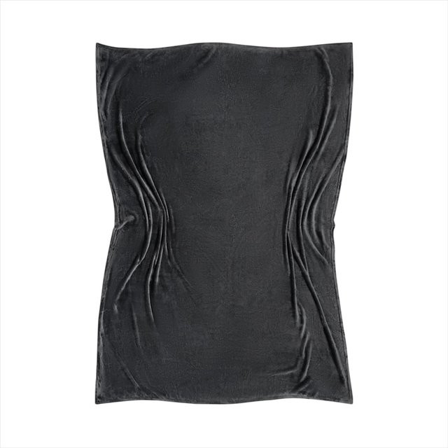 Kuscheldecke Asma in Anthrazit, B/H: 150 x 200 cm - Bild 1