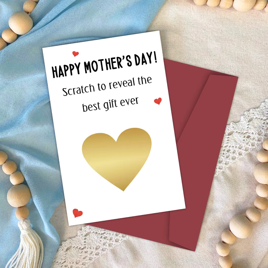 Interaktive Happy Mother's Day Grußkarte mit Umschlag als Dankeschön-Karte für Deine Mama - Bild 5
