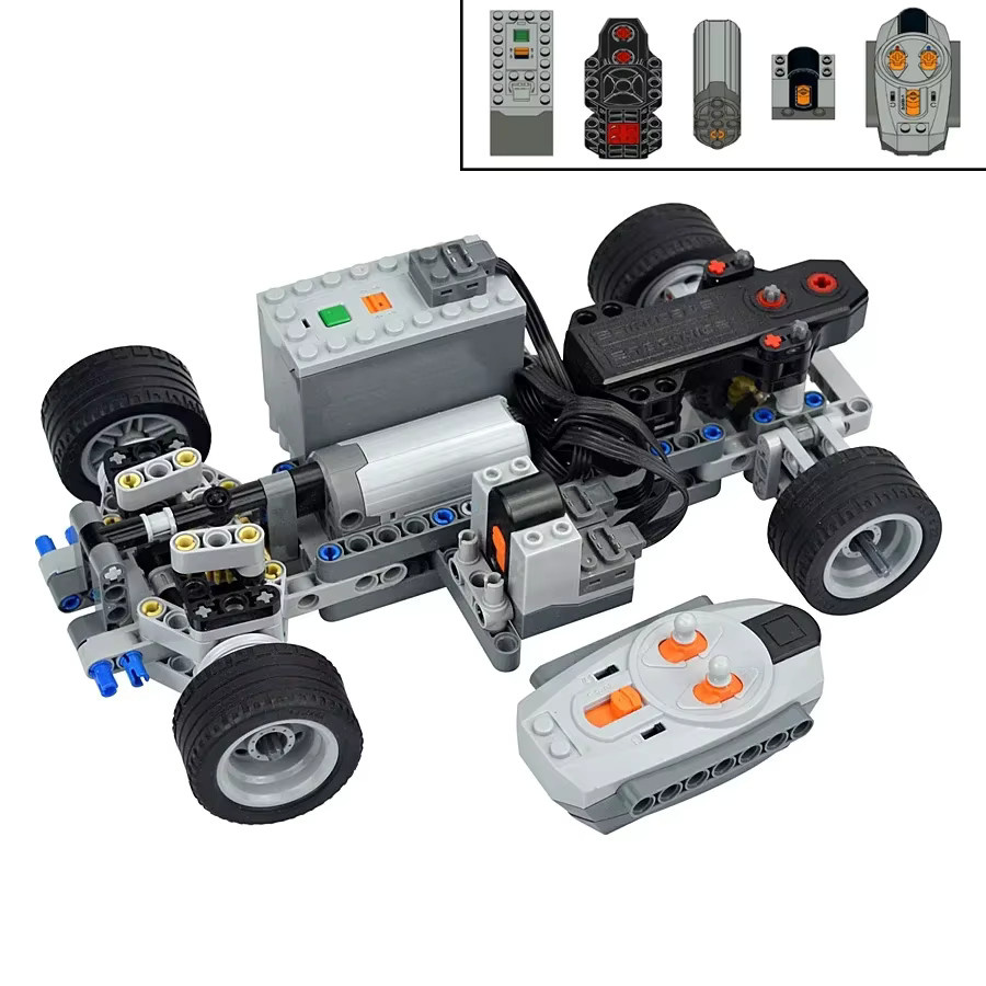 Leduo Moc Technische Teile, Zubehör, Motor, Servo, Zug Motor - Bild 3