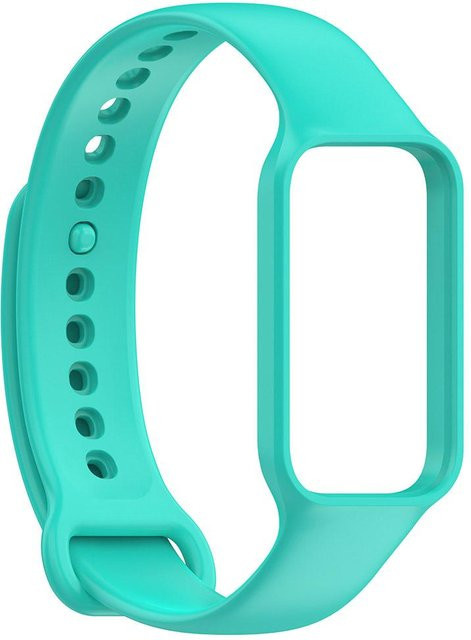 Uhrenarmband Silikon, Xiaomi Smart Band 8 Active, Redmi Band 2, hellgrün - Bild 1