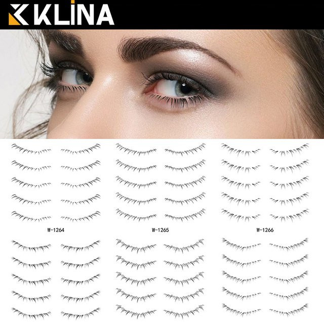3D-Falsche Wimpern Tattoo-Aufkleber, 10/30 Paar, Unisex - Bild 1